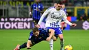 Unggul 1-0 atas Como, Inter Milan tampil semakin percaya diri. (Piero CRUCIATTI/AFP)