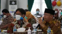 Menteri Kesehatan RI Budi Gunadi Sadikin singgah ke RSKJ Soeprapto Bengkulu, Kamis, 11 Maret 2021. (Dok Kementerian Kesehatan RI)