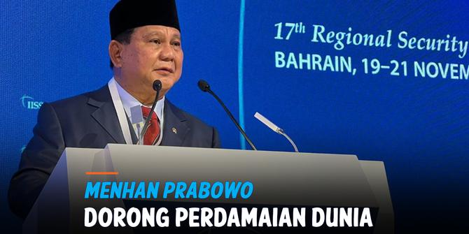 VIDEO: Menhan Prabowo Dorong Perdamaian Dunia dan Hubungan Baik Dengan Negara Sahabat