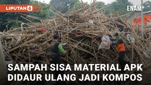 VIDEO: Pemprov DKI Jakarta Olah Bambu Sisa APK Jadi Kompos