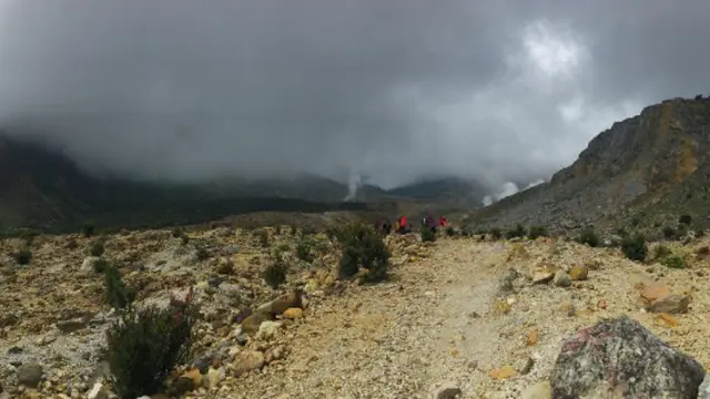 Jalur pendakian Gunung Papandayan