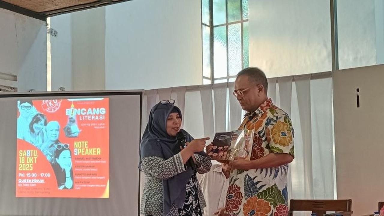 Samuel Wattimena: Literasi Bukan Sekadar 'Renyah dan Gurih', Kunci Kembangkan Ekonomi Kreatif Daerah