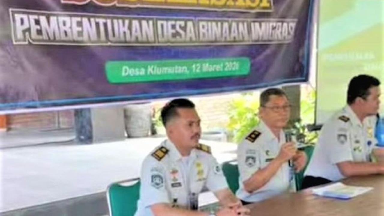 Imigrasi Madiun Resmikan Desa Klumutan sebagai Desa Binaan Keimigrasian