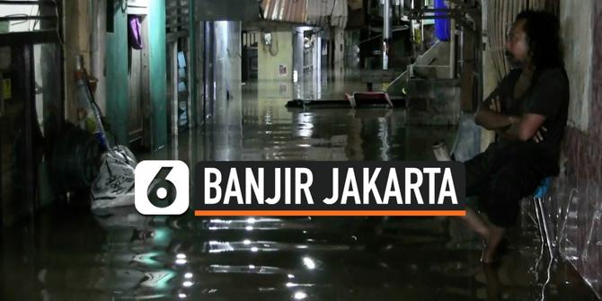 VIDEO: Banjir Kiriman Menggenangi Wilayah Kampung Pulo dan Rawajati