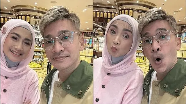 Desy Ratnasari dan Ruben Onsu