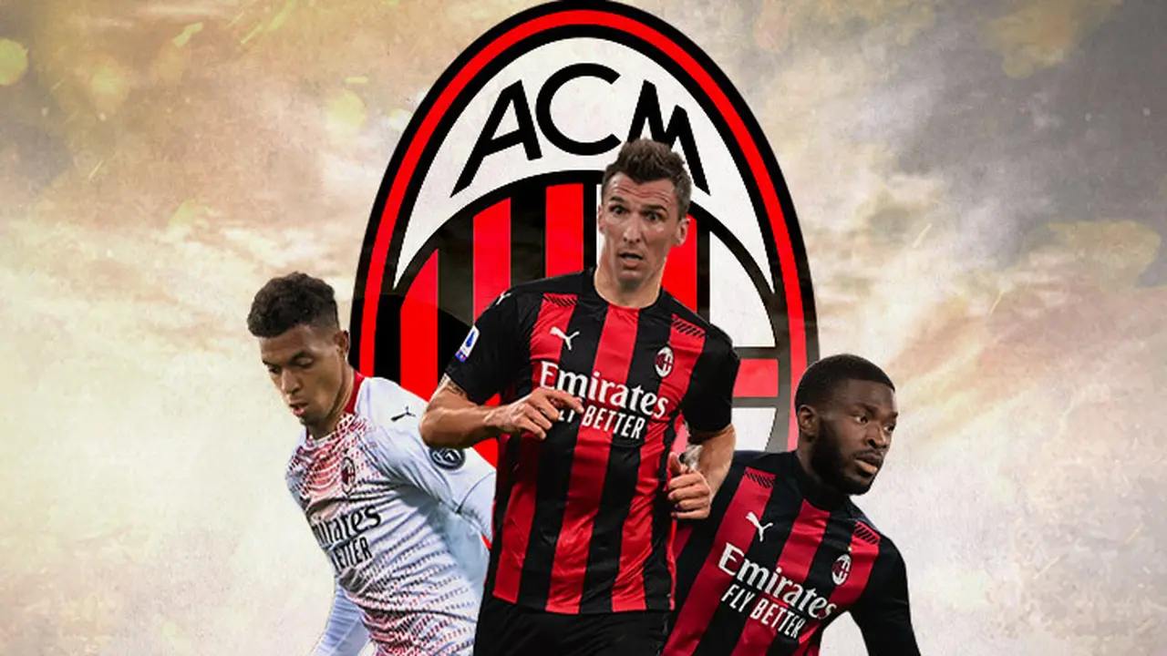 AC Milan - Donyell Malen, Mario Mandzukic, Fikayo Tomori