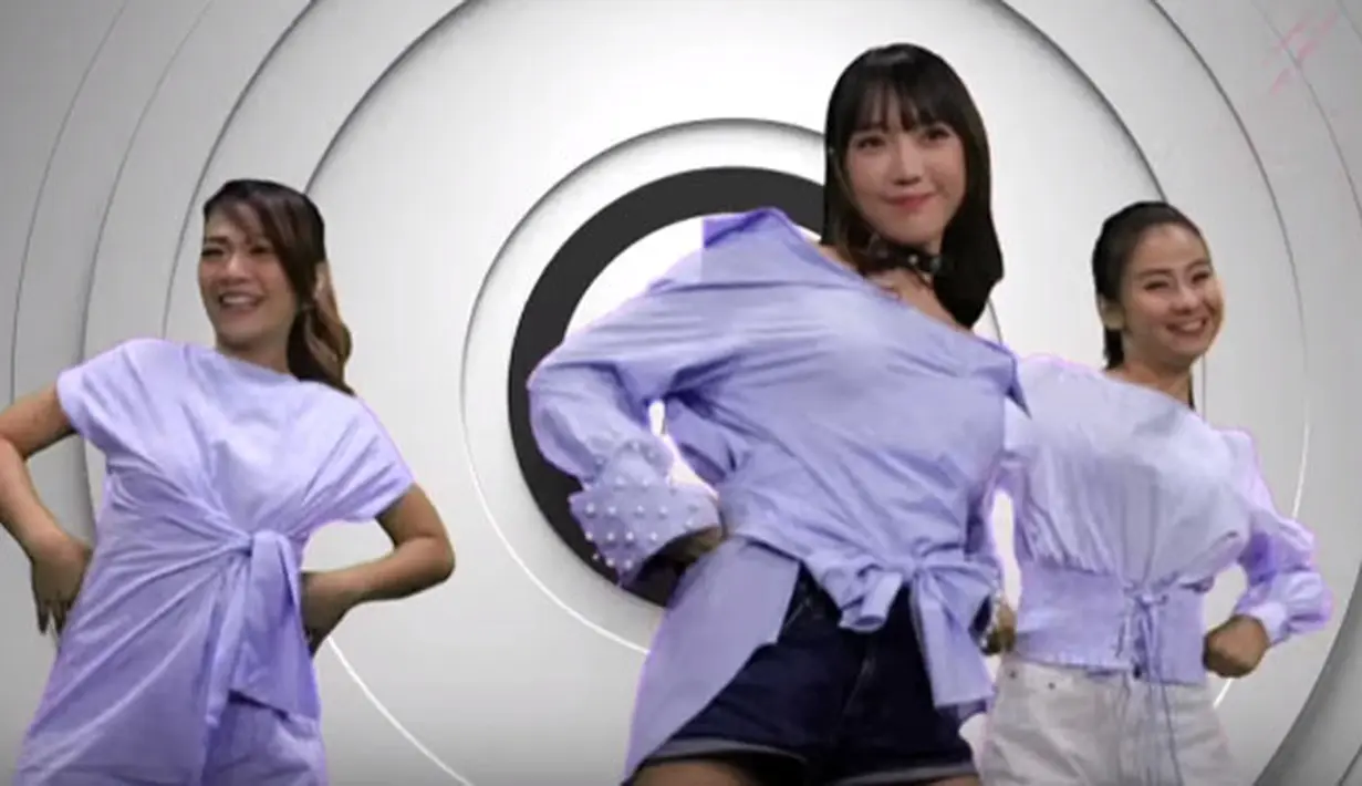 "Awal kenal dangdut karena ada lagu Goyang Dumang. Karena viral, aku jadi suka sama lagu itu, ternyata itu musik dangdut," kata Danbi berbahasa Korea saat rilis singlenya, Ummer dan Anyong Dance. (Foto: Youtube)