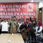 Pendiri Projo Jawa Barat Agung Surya menyatakan bahwa pihaknya bersama sejumlah jajaran pengurus sangat kompak untuk mendukung Ganjar Pranowo sebagai capres 2024 (Istimewa)