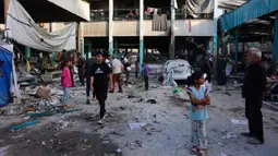 Korban jiwa dan luka terus berjatuhan akibat serangan-serangan Israel di Gaza. (Omar AL-QATTAA/AFP)