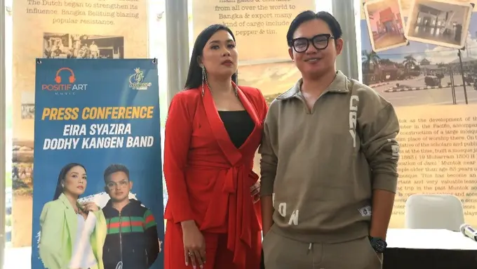 Dodhy Kangen Band rilis lagu bareng penyanyi asal Malaysia, Eira Syazira