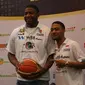 Nate Barfield dan Dominique Williams bakal menjalani IBL 2018 bersama Aspac Jakarta. (Bola.com/Andhika Putra)