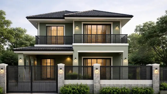 model pagar