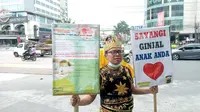 Gatotkaca Kampanye Selamatkan Ginjal Anak di Solo Baru (Dewi Divianta/Liputan6.com)