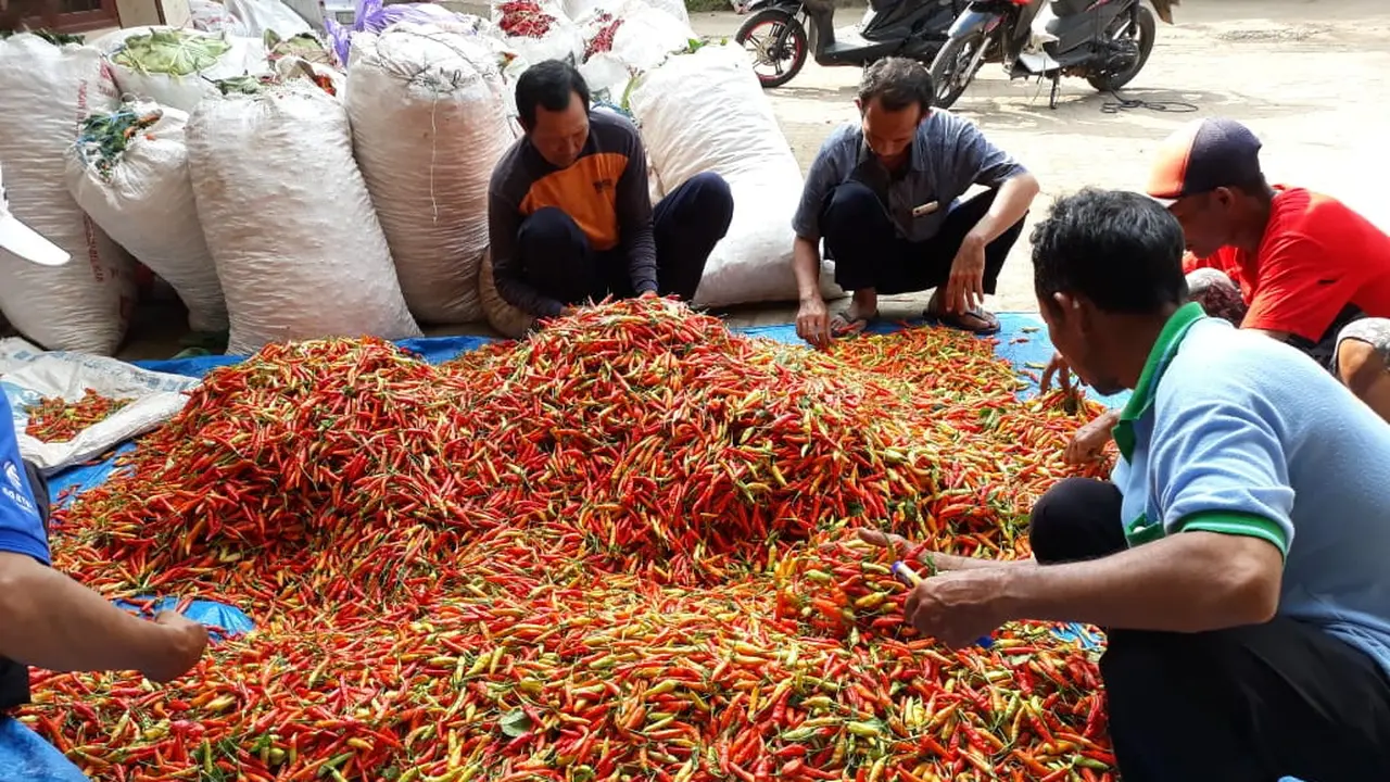H+2 Lebaran, Harga Cabai dan Bawang Merah Makin Adem Anyem