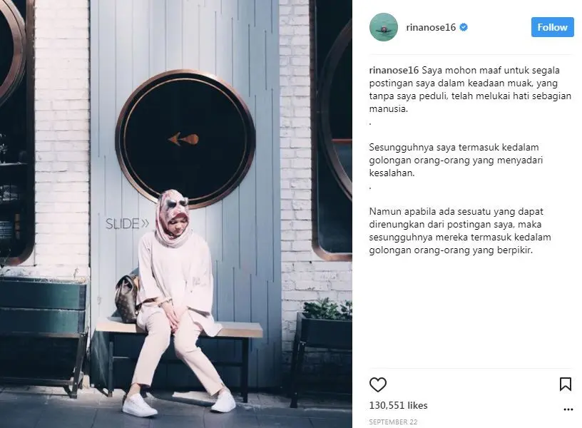 Rina Nose (Instagram/@rinanose)