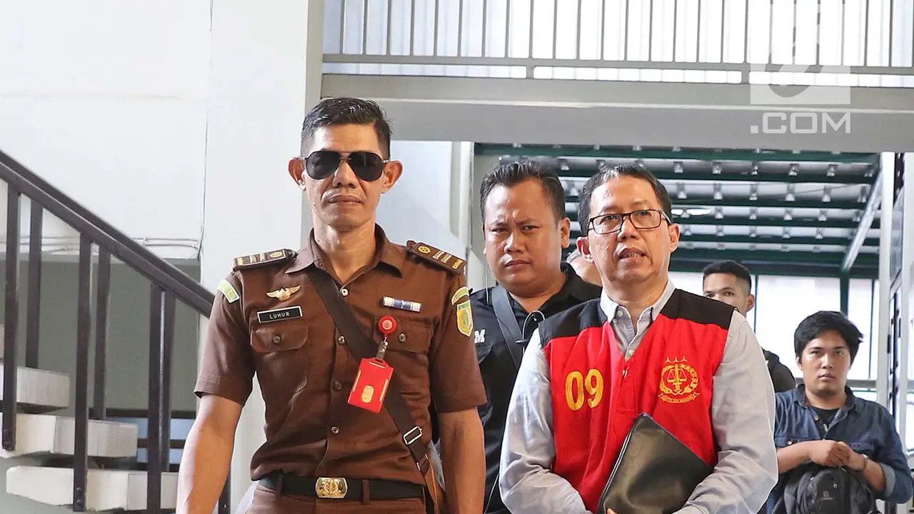 Eks Ketum PSSI Joko Driyono Jalani Sidang Lanjutan