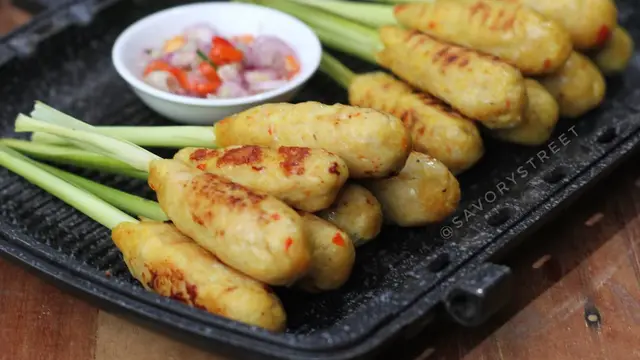 Sate Lilit Ikan Tenggiri