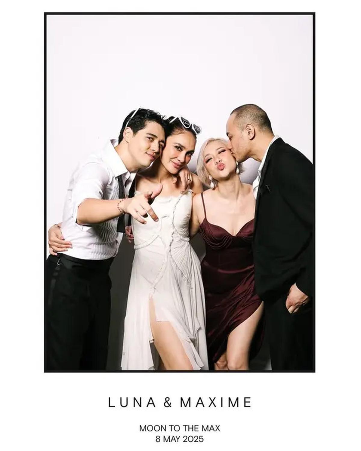 6 Potret BCL Kondangan Maxime Bouttier dan Luna Maya di Bali, Nyanyi Lagu Film Jumbo untuk Mempelai