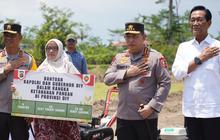 Swasembada Pangan, Kapolri dan Sultan HB X Tanam Jagung di Bantul