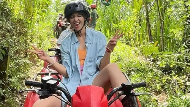 Melihat Keseruan Nia Ramadhani dan Ardie Bakrie Menjajal Kemampuan ATV