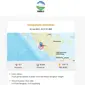 Tangkapan layar laman BMKG saat gempa magnitudo 3,7 mengguncang Bengkulu tengah, Selasa (4/7/2023). (Foto: BMKG)