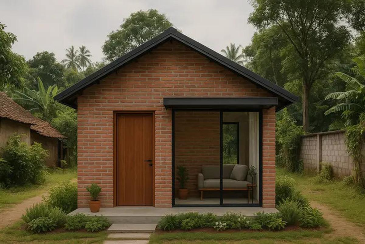 6 Contoh Rumah Kecil Sederhana tapi Modern di Kampung yang Cantik dan Asri