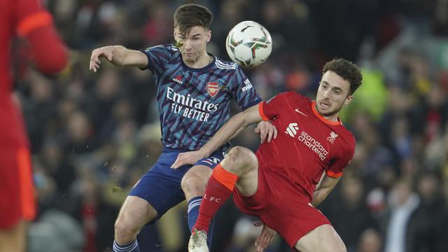 Foto: Main Tanpa Salah, Liverpool Minim Kreatifitas dan Gagal Taklukkan 10 Pemain Arsenal di Leg Pertama Semifinal Carabao Cup