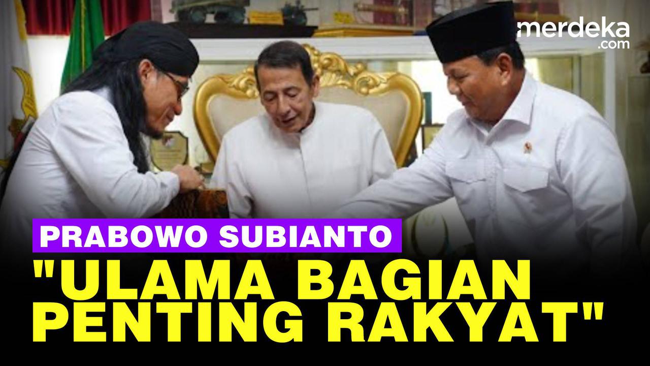 VIDEO: Prabowo Masuk Ruangan Khusus saat Sowan ke Habib Luthfi, Bahas Apa?