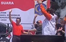 VIDEO: Ahok dan Foke Jadi Kejutan Kampanye Akbar 'Nyoblos' Bareng Pramono-Rano