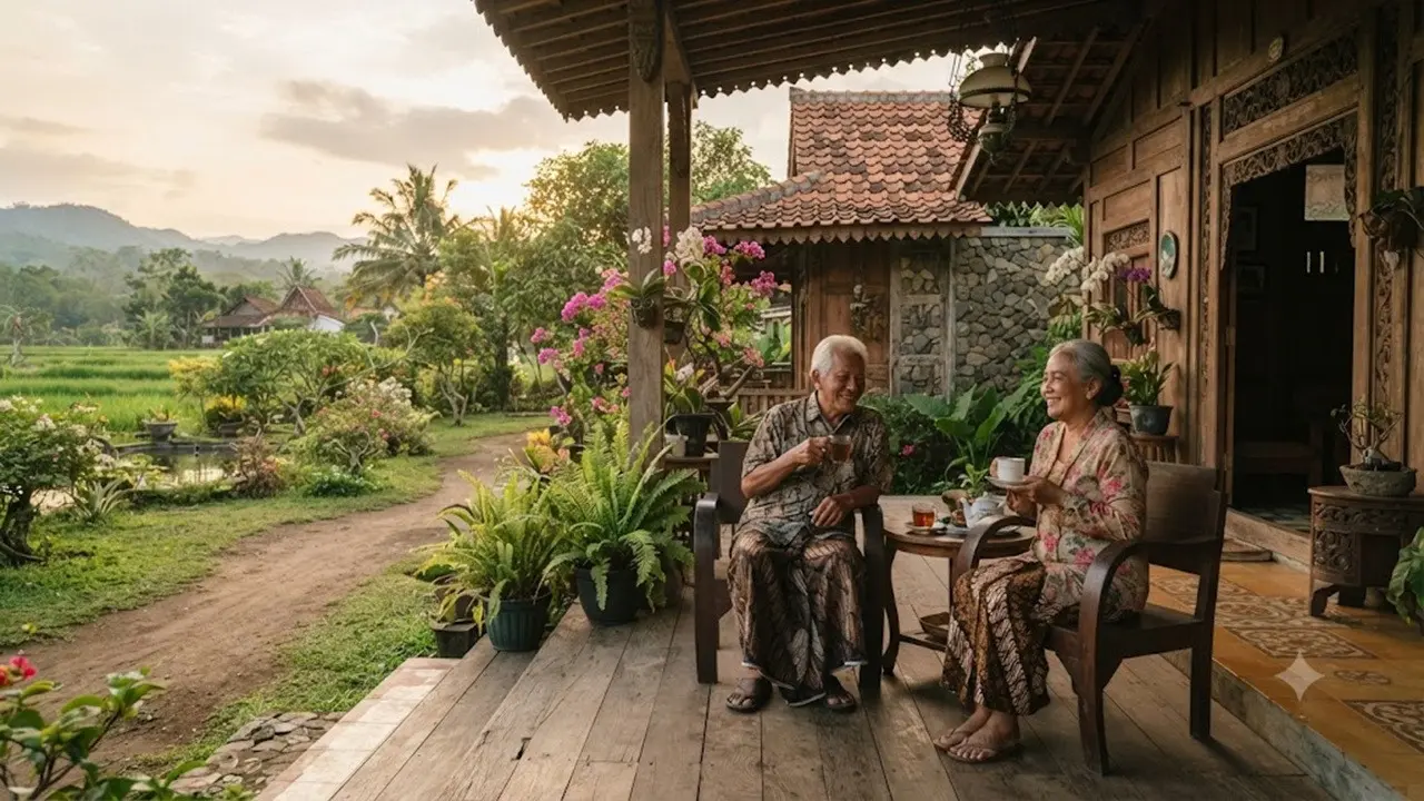 Masa Tua yang Tenang