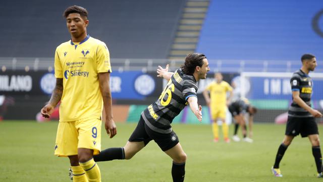 FOTO: Menang 1-0 atas Verona, Inter Kian Dekat Menuju Scudetto - Matteo Darmian