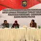 Forum Peningkatan Kualitas Demokrasi pada Aspek Lembaga Demokrasi dilaksanakan di Aston Manado Hotel, Senin (27/5).