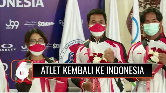 Menteri Pemuda dan Olahraga Zainudin Amali menyambut sejumlah atlet dan official dari kontingen Indonesia yang telah kembali ke Tanah Air.