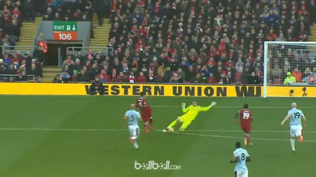 VIDEO: Aksi Roberto Firmino Permalukan Kiper West Ham