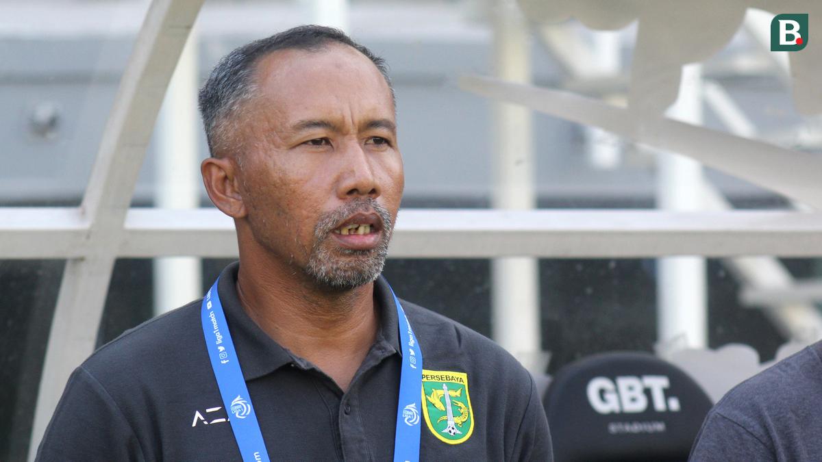 Uston Nawawi Bersyukur Persebaya Tahan Imbang Borneo FC dengan 10 Pemain