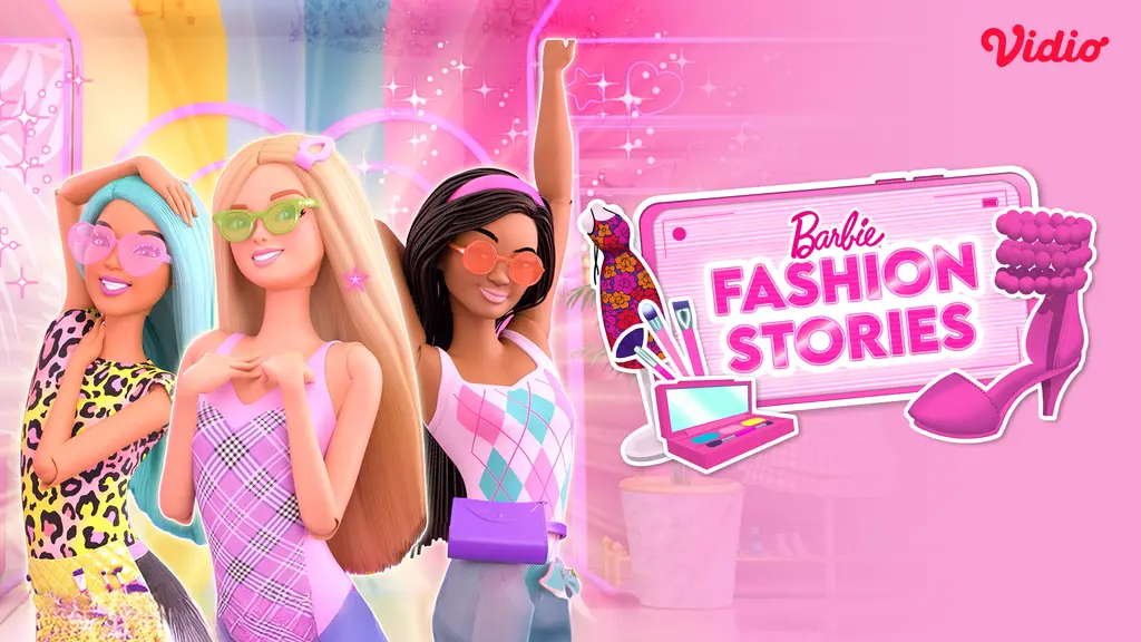 Serial animasi Barbie Fashion Stories di Vidio (Dok. Vidio)