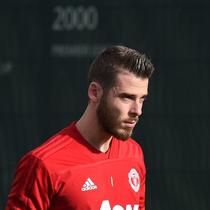 Kiper Manchester United asal Spanyol, David de Gea. (AFP/Oli Scarff)