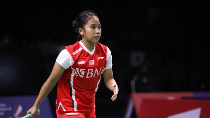 <p>Indonesia memastikan kemenangan 5-0 atas Prancis di laga pembuka Piala Uber 2022 di Impact Arena, Bangkok</p>