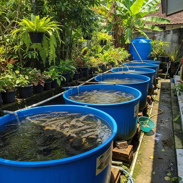Tips Ternak Ikan Patin Menggunakan Tangki Air Bekas (AI)