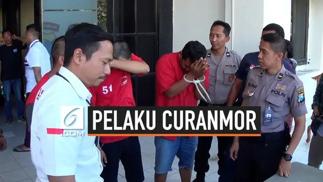 Satreskrim Polrestabes Surabaya menangkap tiga pelaku curanmor. Dalam aksinya para pelaku sempat terekam CCTV di salah satu TKP.