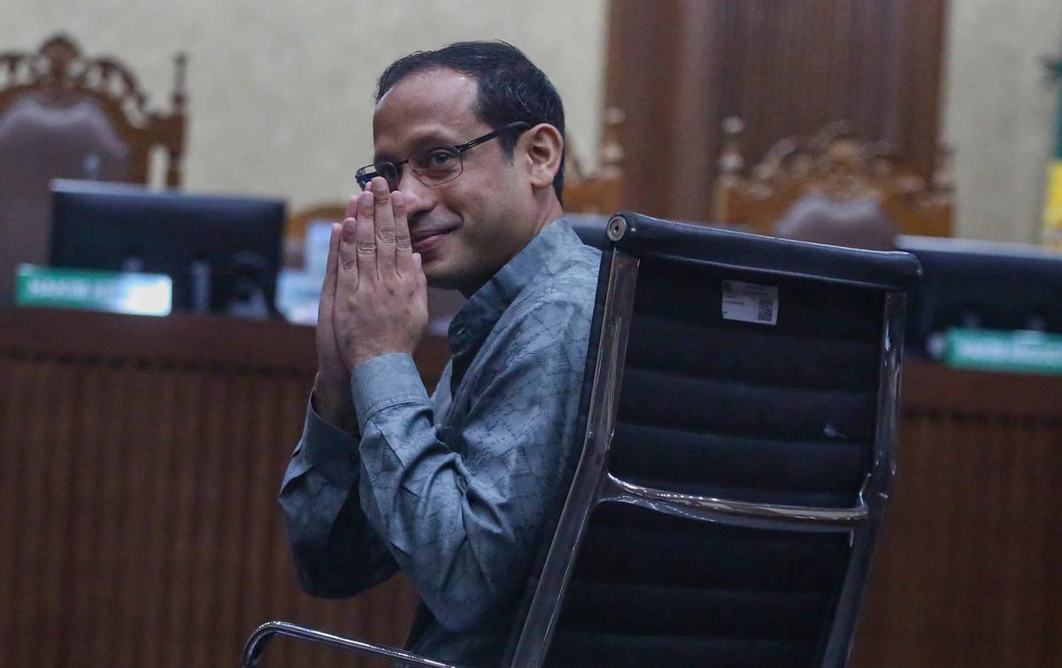 FOTO: Nadiem Makarim Hadiri Sidang Dakwaan Kasus Digitalisasi Pendidikan