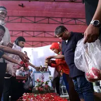 Pemakaman Renita Sukardi | foto : Nurwahyunan/Bintang.com