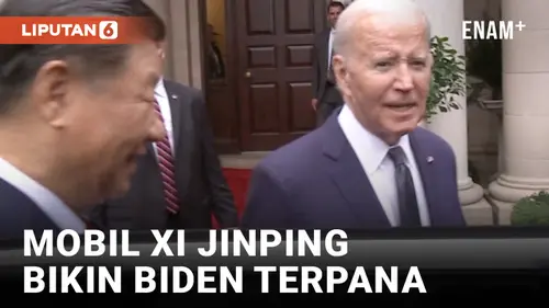 VIDEO: Mobil Xi Jinping Bikin Joe Biden Terpana