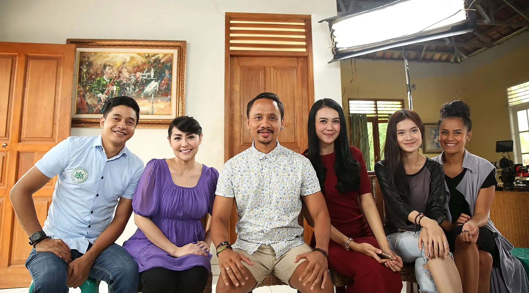 Syuting serial Jodoh Pengantar Jenazah (Bambang E. Ros/bintang.com)