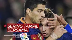 Berita Video 10 Pesepak Bola Paling Sering Bermain Dengan Lionel Messi, Salah Satunya Luis Suarez