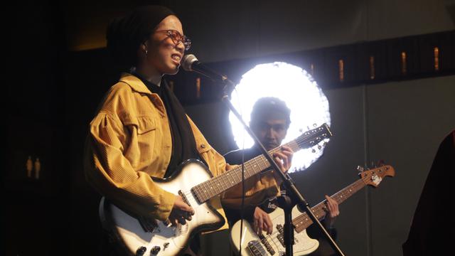 Salah satu pengisi Malam Puncak AMI Awards 2023