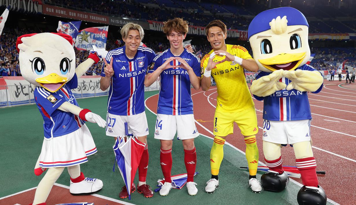 Sementara Yokohama Marinos yang bertengger di posisi runner-up menjadi tim tertajam dengan mencetak 44 gol, unggul dua gol dari Vissel Kobe. (J.League)