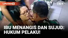 Momen haru terjadi saat Pangdam IX/Udayana Mayjen TNI Piek Budyakto berkunjung ke rumah ibunda almarhum Prada Lucky Chepril Saputra Namo di asrama tentara Kuanino, Kota Kupang.