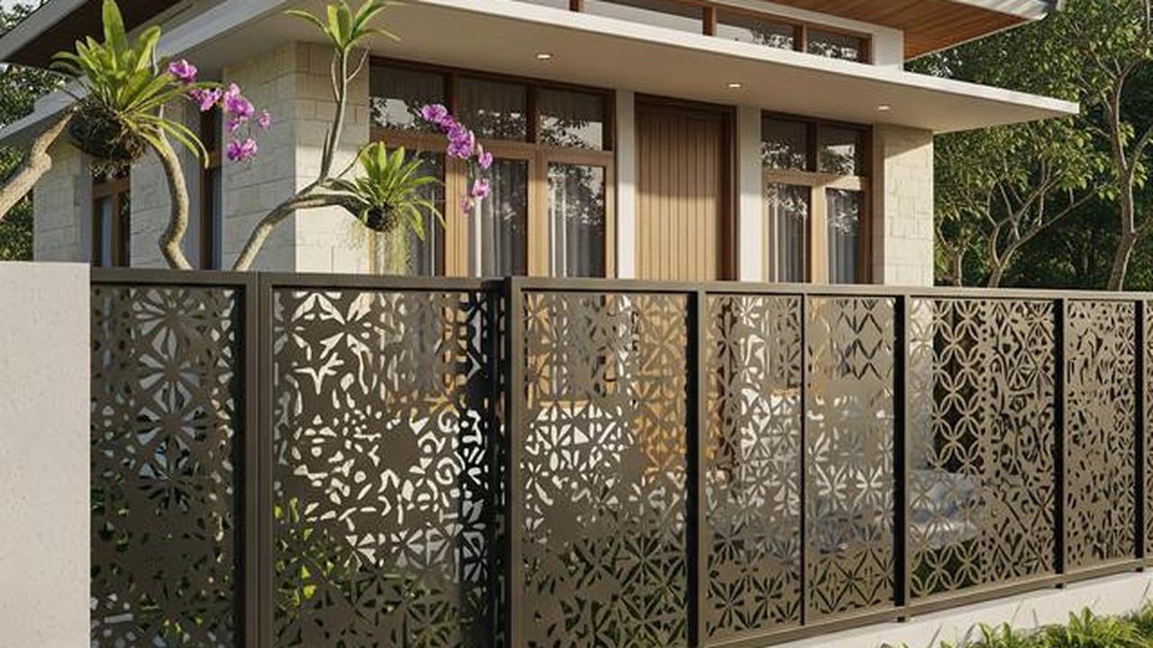 7 Model Pagar Rumah Kecil Tapi Kokoh dan Elegan, Cocok untuk Hunian Minimalis 2025