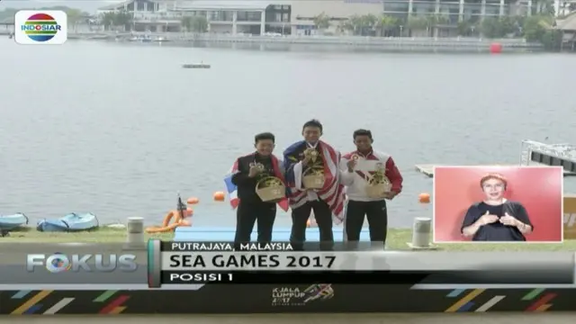 Kontingen Indonesia telah menambah perolehan medali di cabang renang marathon putra 10 kilometer.